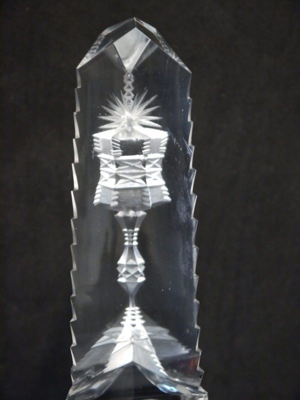 sculpture cristal taillé Val Saint Lambert - Graffart – Image 5
