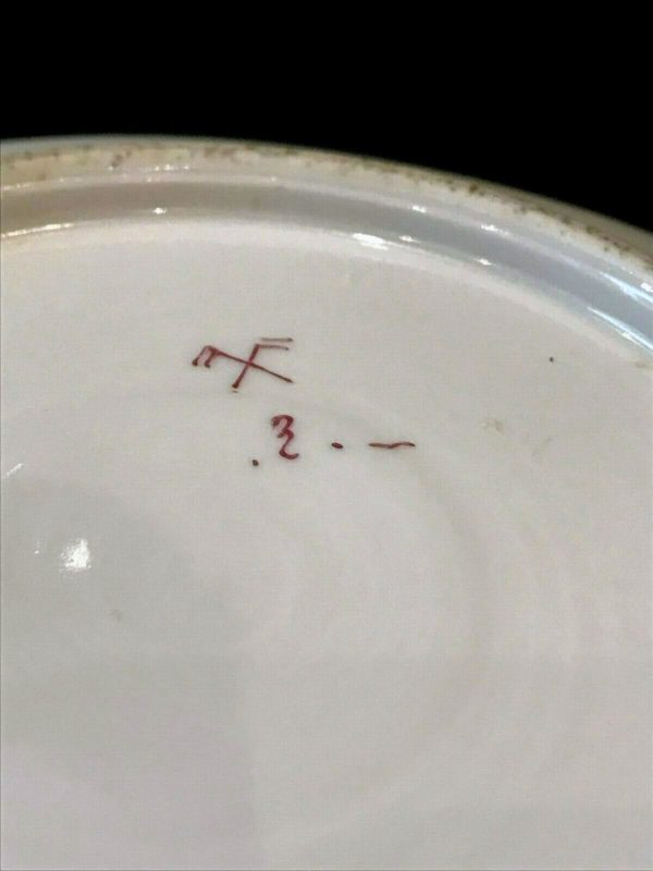 Beurrier, pot couvert en porcelaine Rauenstein Thuringe, Allemagne début XIXème – Image 5