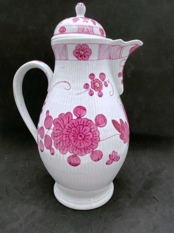 Cafetière en porcelaine Rauenstein Thuringe, Allemagne vers 1800