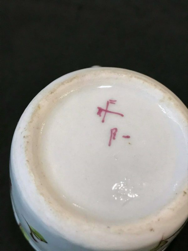 Pot, moutardier en porcelaine Rauenstein Thuringe, Allemagne début XIXème – Image 5