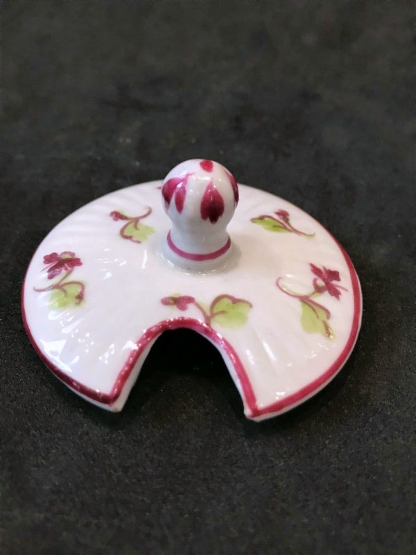 Pot, moutardier en porcelaine Rauenstein Thuringe, Allemagne début XIXème – Image 6