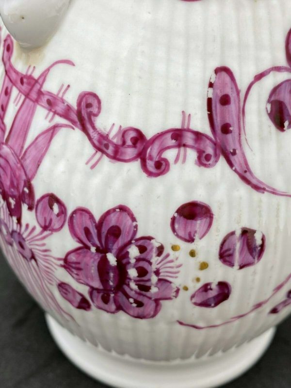 Pot à lait couvert en porcelaine Rauenstein Thuringe, Allemagne vers 1800 – Image 3
