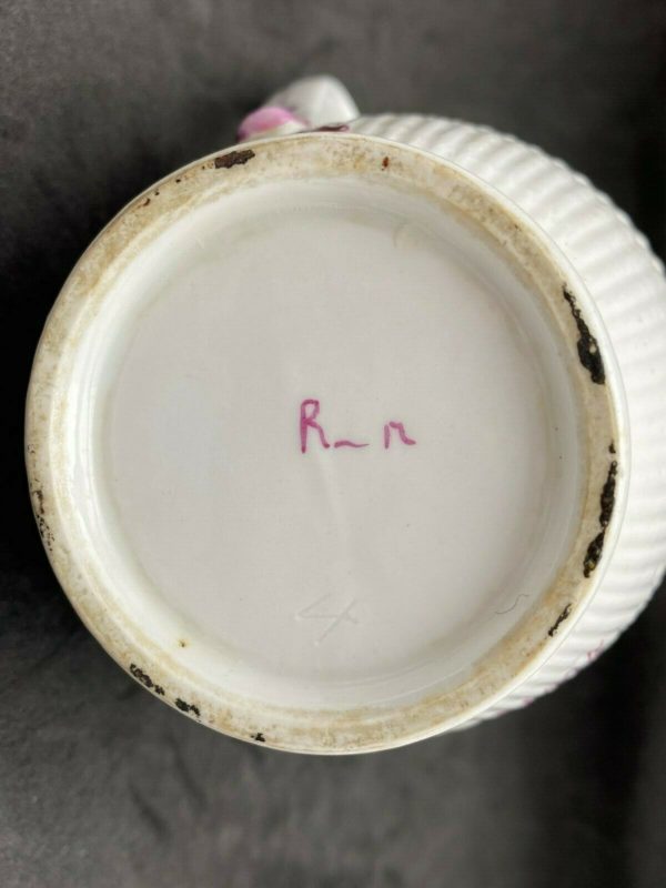 Pot à lait couvert en porcelaine Rauenstein Thuringe, Allemagne vers 1800 – Image 7