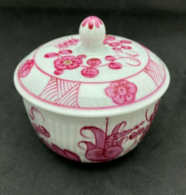 Sucrier en porcelaine Rauenstein Thuringe vers 1800