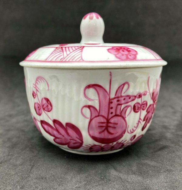 Sucrier en porcelaine Rauenstein Thuringe vers 1800 – Image 2
