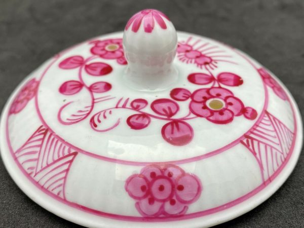 Sucrier en porcelaine Rauenstein Thuringe vers 1800 – Image 4
