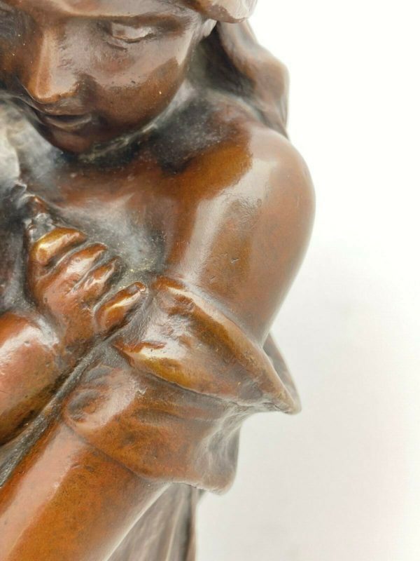 Sculpture Bronze Alphonse VAN BEURDEN – Image 7