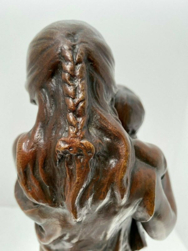 Sculpture Bronze Alphonse VAN BEURDEN – Image 9