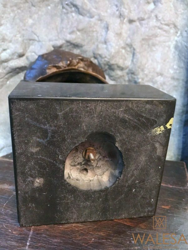 Buste Bronze tête de jeune homme signé Gustave Jacobs – Image 10