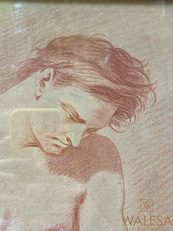 Gilles DEMARTEAU gravure à la manière sanguine 2 – Image 4