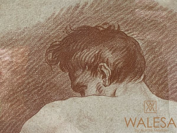 Gilles DEMARTEAU gravure à la manière sanguine 3 – Image 5
