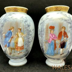 vases opaline de cristal