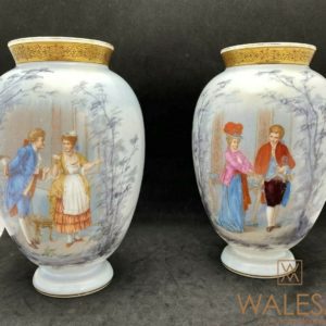 vases opaline de cristal