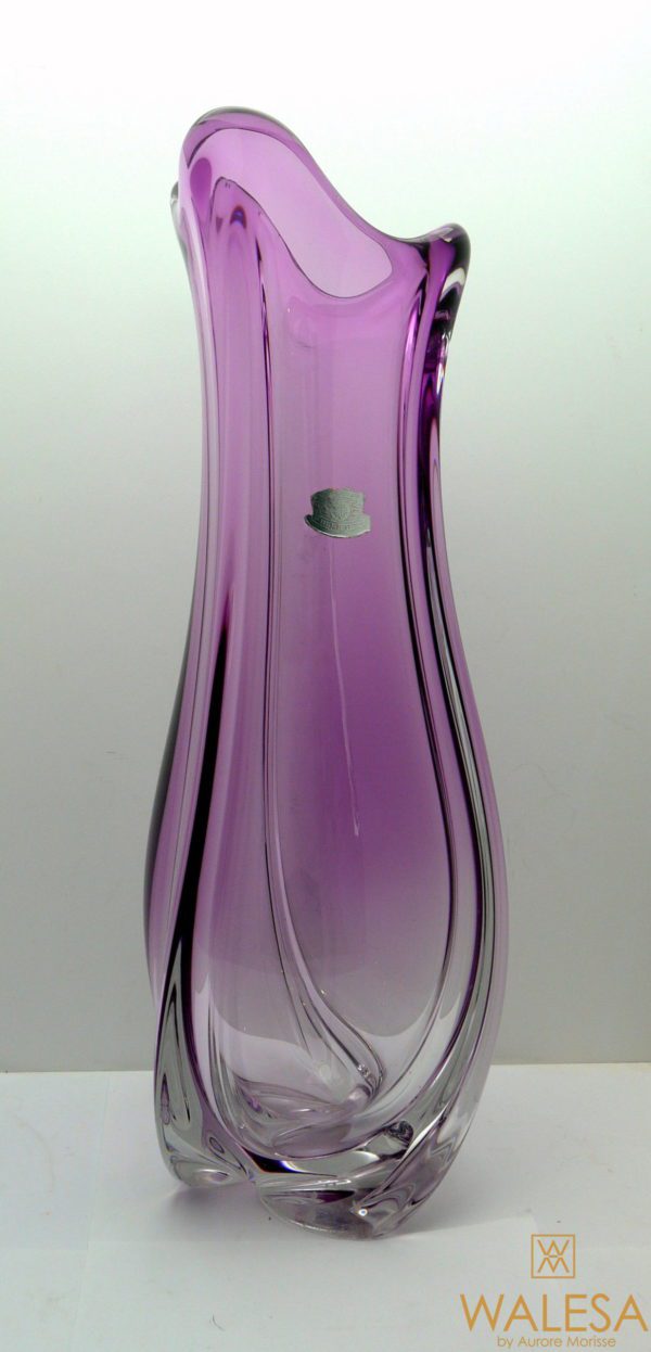 Grand vase cristal Val Saint Lambert 51cm – Image 2