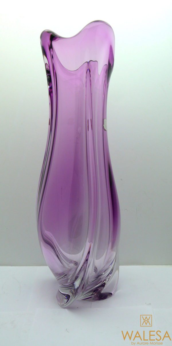 Grand vase cristal Val Saint Lambert 51cm – Image 5
