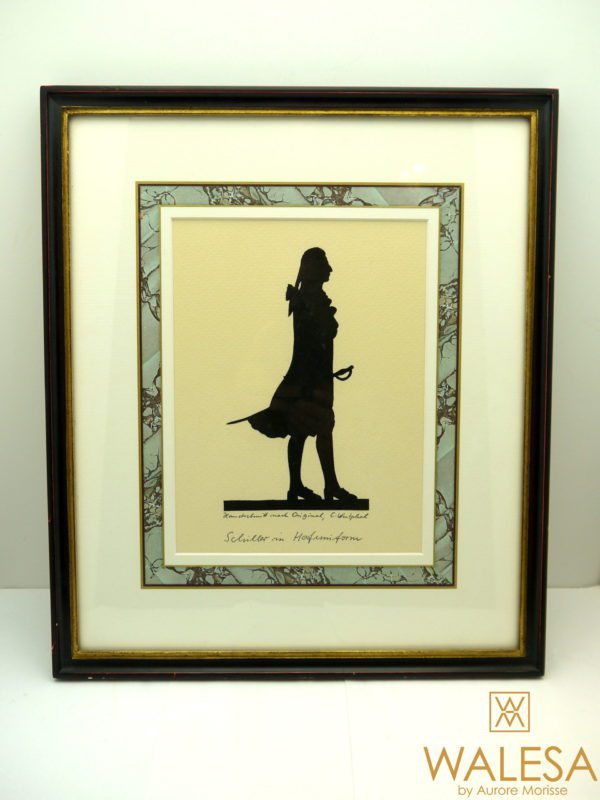 Portrait silhouette Schiller – Image 3