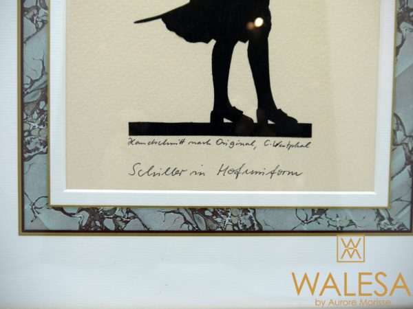 Portrait silhouette Schiller – Image 2