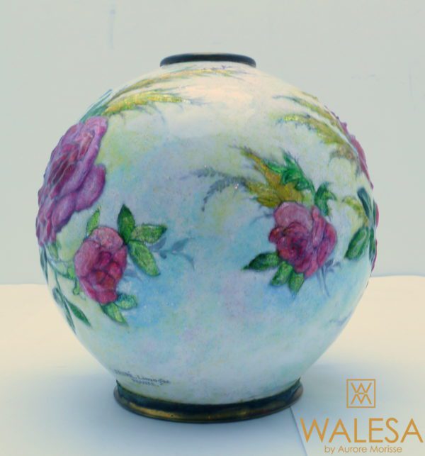Vase Boule Camille Fauré Limoges – Image 7