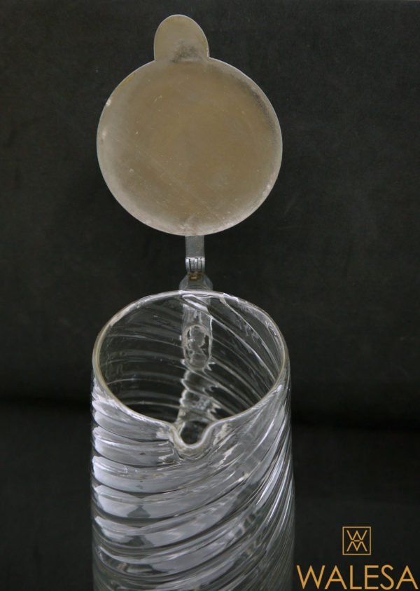 Carafe en verre soufflé fin XVIIIème – Image 5