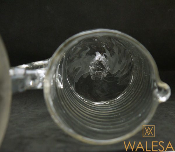 Carafe en verre soufflé fin XVIIIème – Image 6