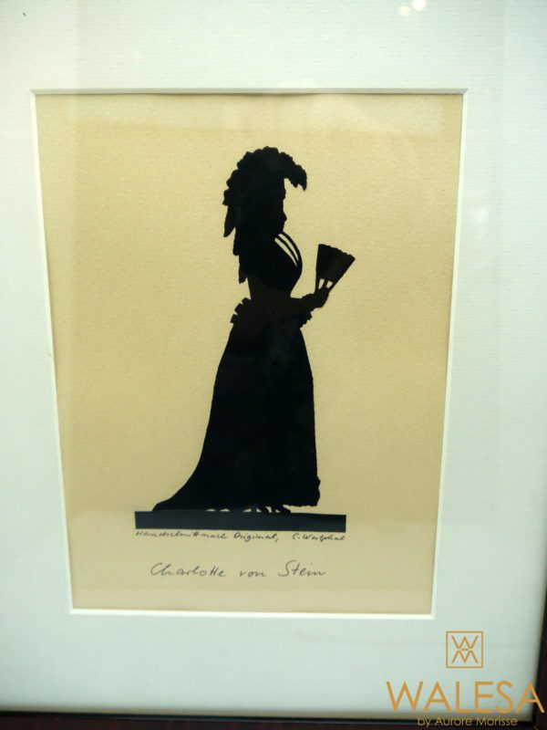 Portrait silhouette Charlotte Von Stein – Image 2