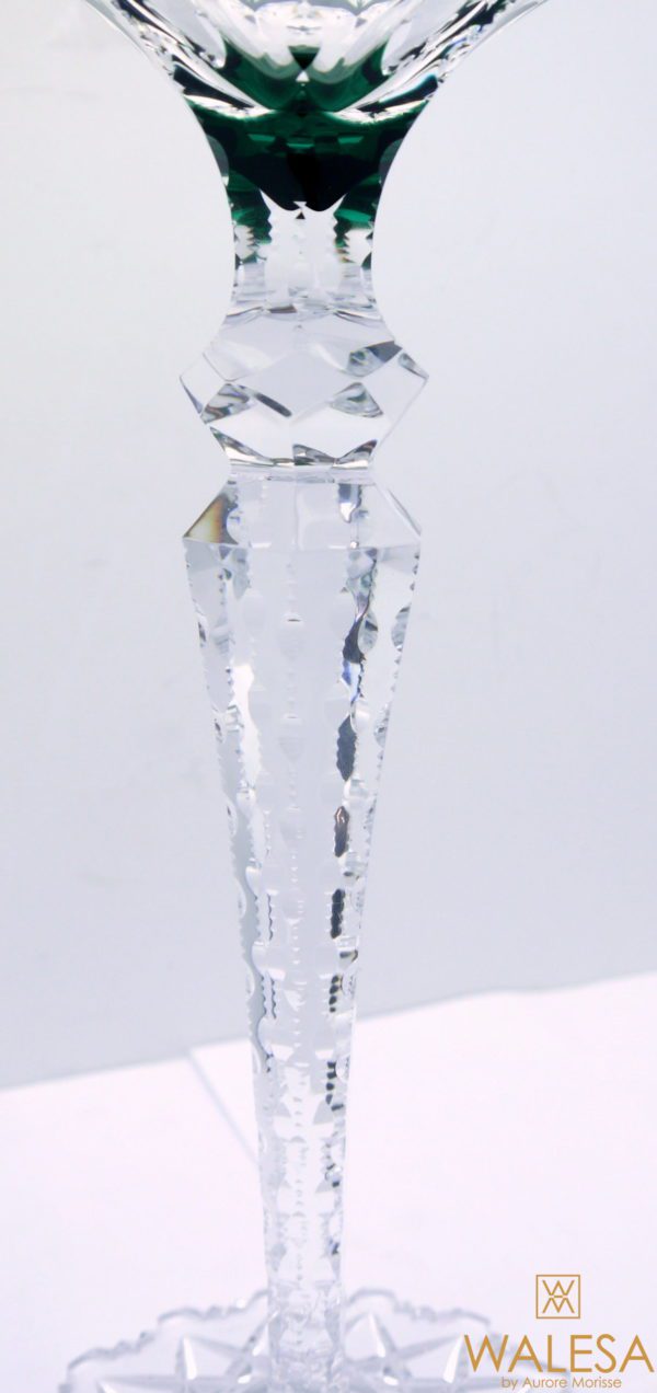Rare Grand Verre cristal 40 cm Val Saint Lambert – Image 8