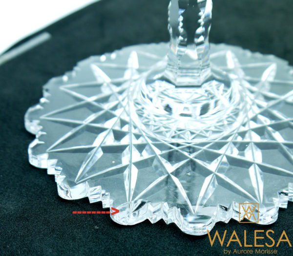 Rare Grand Verre cristal 40 cm Val Saint Lambert – Image 9