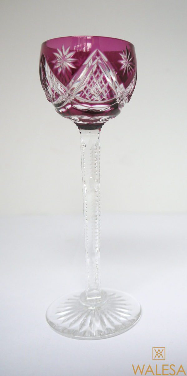 4 verres à liqueur cristal Val Saint Lambert 13 cm – Image 5