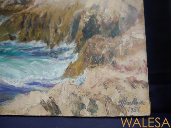 MOULLADE Georges  Huile sur isorel – Image 2