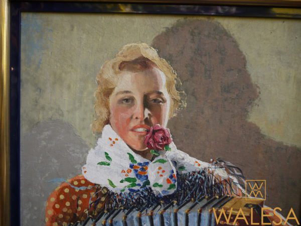 Huile sur toile signée Toussaint – Image 3