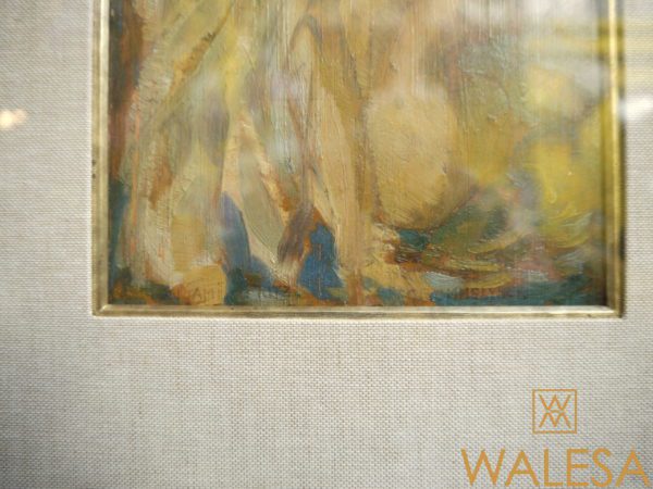 Robert CROMMELYNCK Huile sur panneau – Image 3