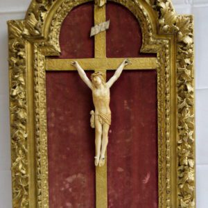 cadre christ ivoire XVIIIème