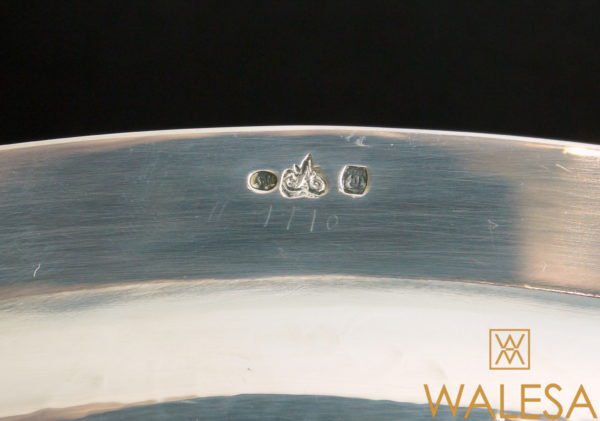 Platerie argent massif 3 plateaux 2 sauciers – Image 12
