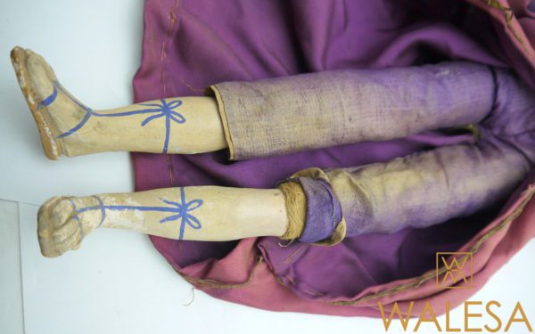 Santon napolitain en terre cuite polychrome XVIIIe siècle – Image 12