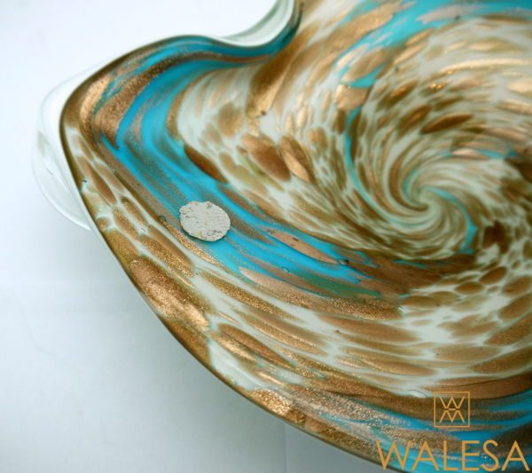 Coupe vide-poche en verre de Murano dans le gout de Dino MARTENS – Image 8