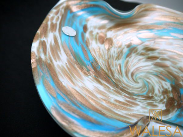 Coupe vide-poche en verre de Murano dans le gout de Dino MARTENS – Image 3
