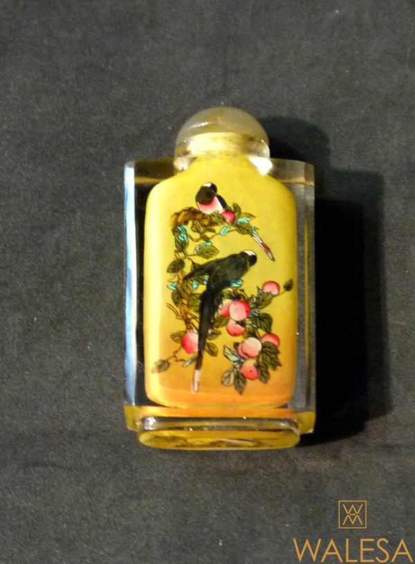 Snuff Bottle en verre de Pékin – Image 3