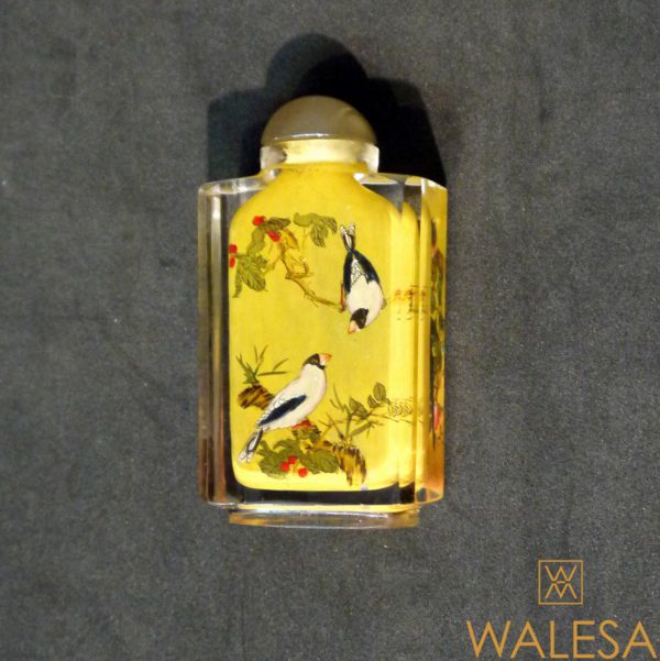 Snuff Bottle en verre de Pékin – Image 2