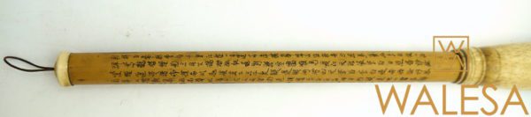 Pinceau de calligraphie en bois et os – Image 3