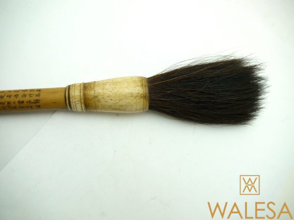 Pinceau de calligraphie en bois et os – Image 5