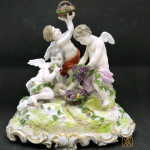 Groupe en Porcelaine Meissen