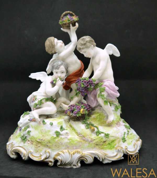 Groupe en Porcelaine Meissen