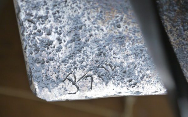 Baudart Johan, sculpture en acier sur socle, signée datée – Image 10