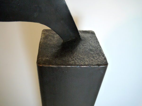 Baudart Johan, sculpture en acier sur socle, signée datée – Image 12