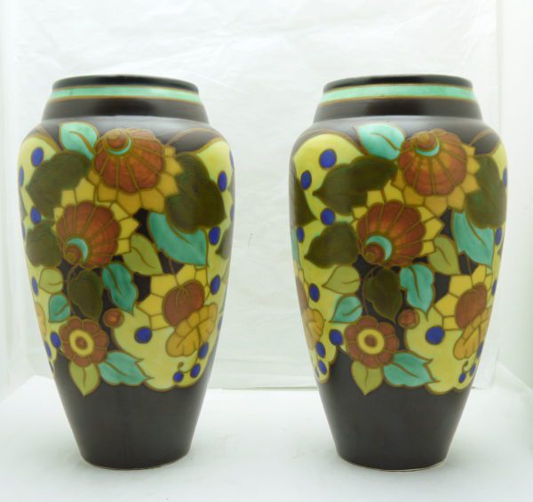 Vase Charles Catteau D1845 206 – Image 8