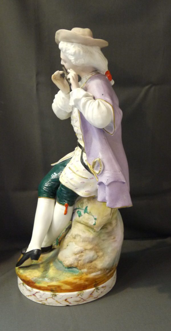 Paire de grands biscuits de porcelaine d'Andenne – Image 16