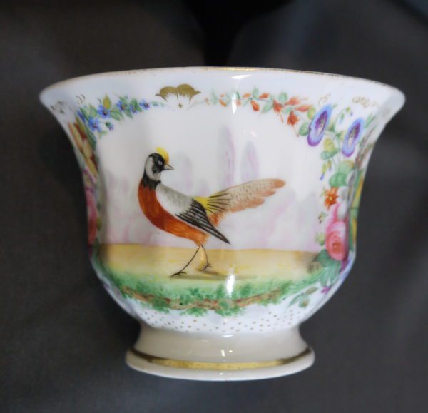 Tasse à chocolat porcelaine de Paris XIXème – Image 3