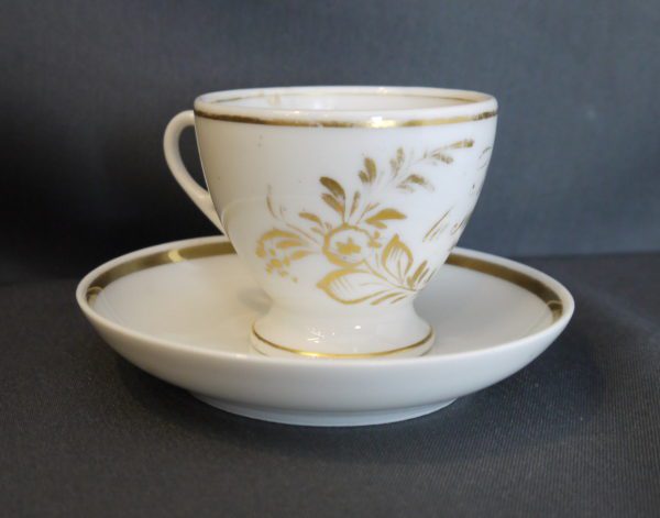 Tasse légendée Porcelaine de Paris XIXème – Image 7