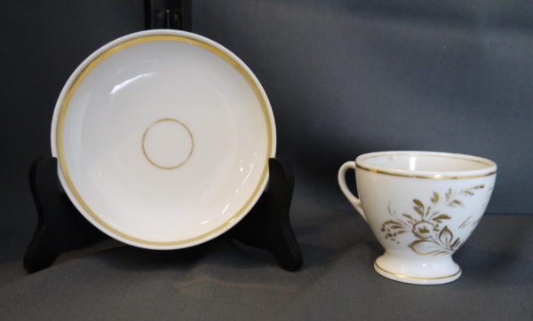 Tasse légendée Porcelaine de Paris XIXème – Image 10
