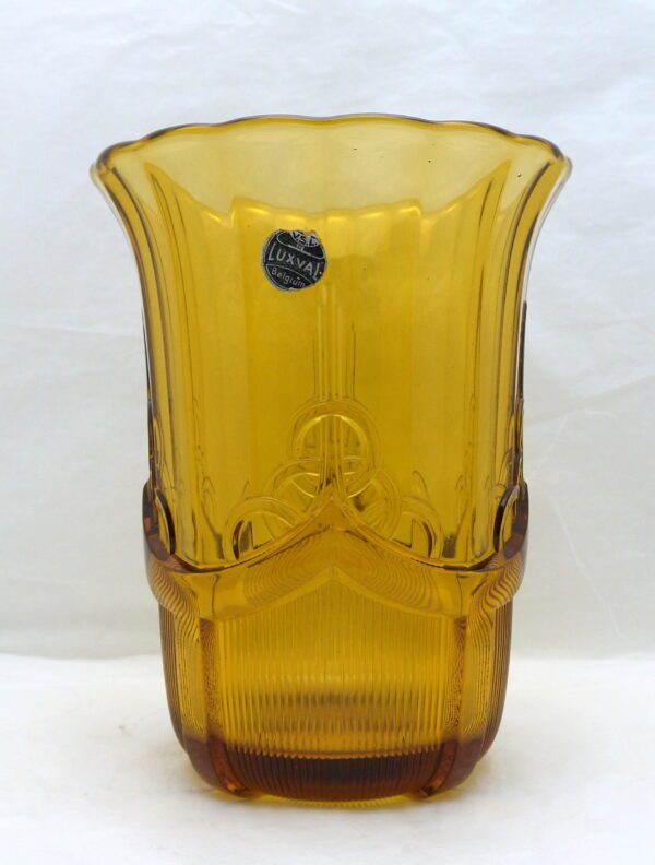Vase luxval Olympic Val Saint Lambert – Image 3